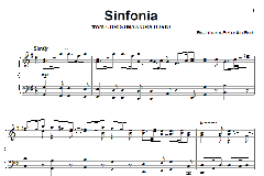 Sinfonia von Johann Sebastian Bach (Download) 