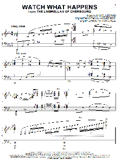 Watch What Happens von Michel Legrand (Download) 