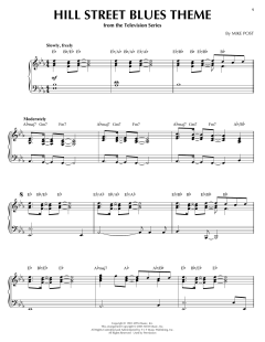 Hill Street Blues Theme von Mike Post (Download) 