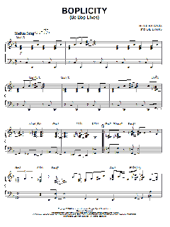 Boplicity (Be Bop Lives) von Miles Davis (Download) 