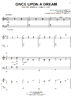 Once Upon A Dream von Sammy Fain (Download) 