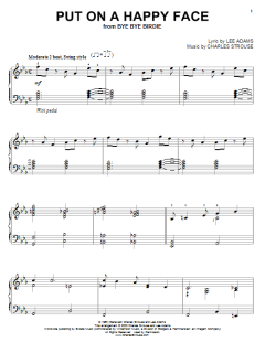 Put On A Happy Face von Lee Adams (Download) 