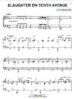 Slaughter On Tenth Avenue von Richard Rodgers (Download) 