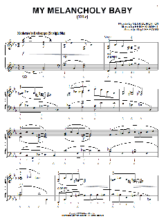 My Melancholy Baby von Ernie Burnett (Download) 