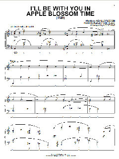 I'll Be With You In Apple Blossom Time von Neville Fleeson (Download) 