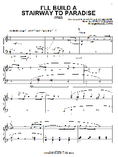 I'll Build A Stairway To Paradise von Ira Gershwin (Download) 