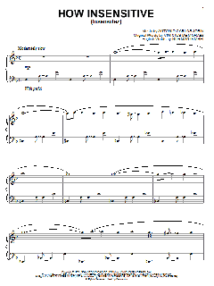 How Insensitive (Insensatez) von Antonio Carlos Jobim (Download) 