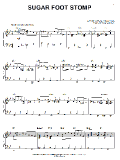 Sugar Foot Stomp von Walter Melrose (Download) 