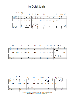 In Dulci Jubilo (Download) 