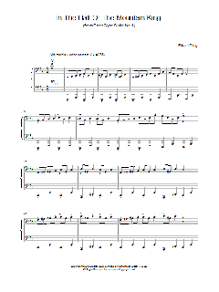 In The Hall Of The Mountain King von Edvard Grieg (Download) 