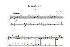 Minuet in D K94 (Download) 