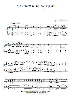 1812 Overture in E flat, Op. 49 (Download) 
