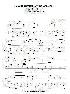 Sweet Dream (Douce Reverie), Op. 39, No. 21 (Download) 
