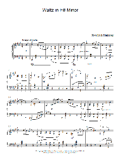 Waltz in F# Minor (Download) 