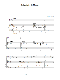 Adagio In G Minor von Remo Giazotto (Download) 