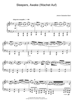 Sleepers, Awake (Wachet Auf) von Johann Sebastian Bach (Download) 