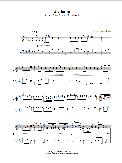 Siciliana von Georg Friedrich Händel (Download) 