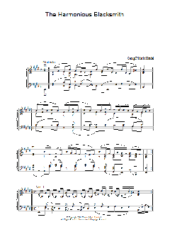 The Harmonious Blacksmith von Georg Friedrich Händel (Download) 