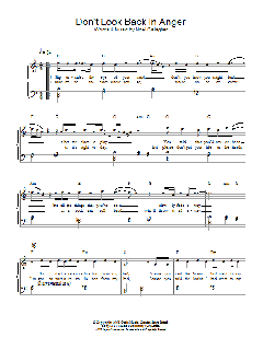 Don't Look Back In Anger (Download) 