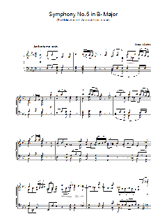 Symphony No.5 in Bb Major - 2nd Movement: Andante con moto (Download) 
