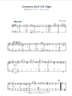 Symphony No.5 in Bb Major - 3rd Movement: Minuet - Allegro molto (Download) 