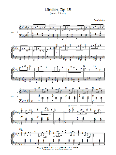 LÄndler, Op.18 (Download) 