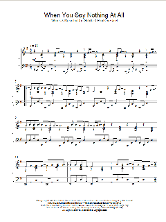 When You Say Nothing At All von Don Schlitz (Download) 