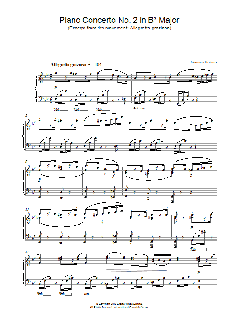 Piano Concerto No. 2 in Bb Major (Download) 
