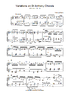 Variations on St Anthony Chorale (Download) 