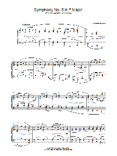 Symphony No. 3 in F Major (Download) 