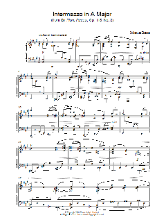 Intermezzo in A Major (Download) 