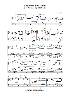 Capriccio in G Minor (Download) 