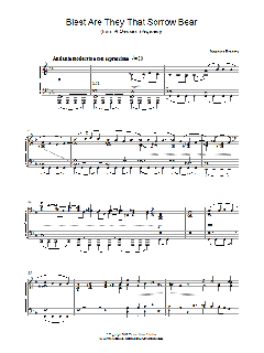 Blest Are They That Sorrow Bear (Download) 
