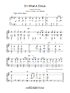 Oh What A Circus von Andrew Lloyd Webber (Download) 