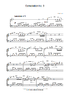 Consolation No. 3 (Download) 