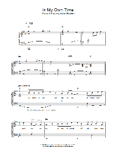 In My Own Time (Download) 