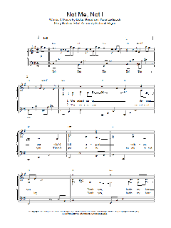 Not Me, Not I (Download) 