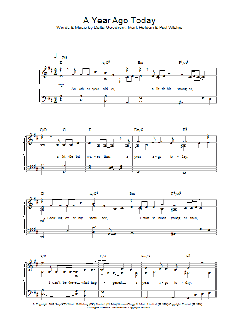 A Year Ago Today (Download) 