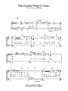 The Closest Thing To Crazy (Download) 