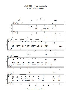 Call Off The Search (Download) 