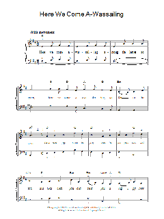 Here We Come A-Wassailing von Traditional (Download) 