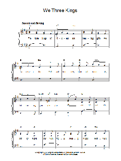 We Three Kings Of Orient Are von Jr., John H. Hopkins (Download) 