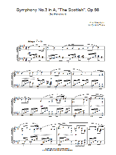Symphony No.3 in A, 'The Scottish', Op.56 (Download) 