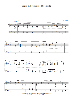 Largo In Eb Major, Op. Posth. von Frédéric Chopin (Download) 