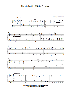 Bagatelle Op 119 in G minor (Download) 