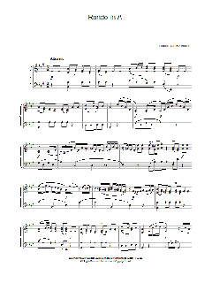 Rondo In A (Download) 