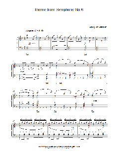 Theme From Symphony No. 6 von Ludwig van Beethoven (Download) 