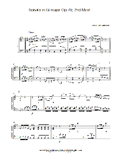 Sonata in G major Op 79, 2nd Movt. (Download) 