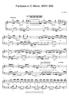 Fantasia in C Minor, BWV 906 (Download) 