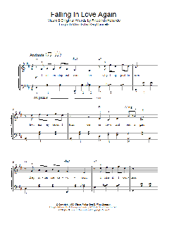 Falling In Love Again von Bryan Ferry (Download) 